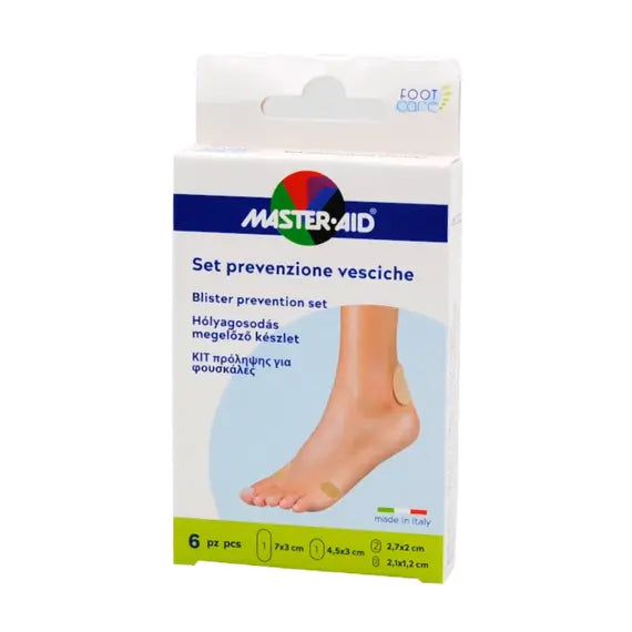 Master Aid Set Prevenzione Vesciche 6 Pz | Acquista Online su Farmaclick