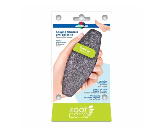 Master Aid Foot Care Spugna Abrasiva Anti Callosità 1 Spugna