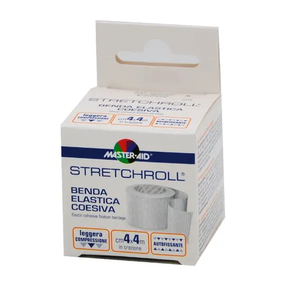 Benda Elastica Coesiva Stretchroll 4 Cm X 4 M | Acquista Online su Farmaclick