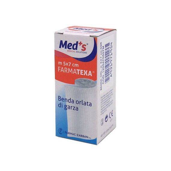Med's Farmatexa Benda Orlata di Garza 5mx7cm | Acquista Online su Farmaclick