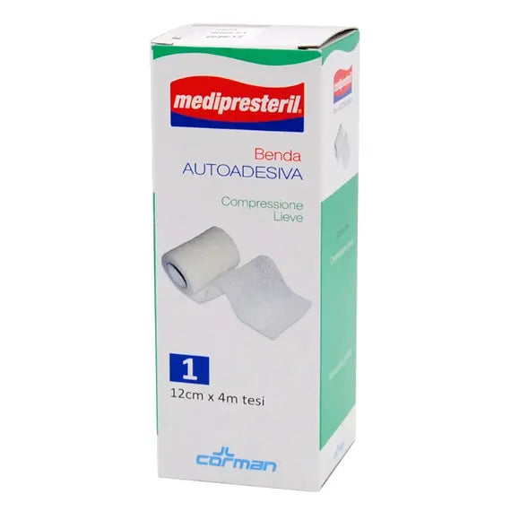 Medipresteril Benda Autoadesiva Compressione Lieve 12cm X 400cm 1pz | Acquista Online su Farmaclick