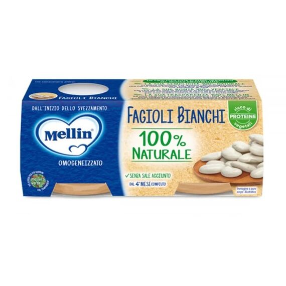 Mellin Omogeneizzato Fagioli Bianchi 2x80 Grammi | Acquista Online su Farmaclick