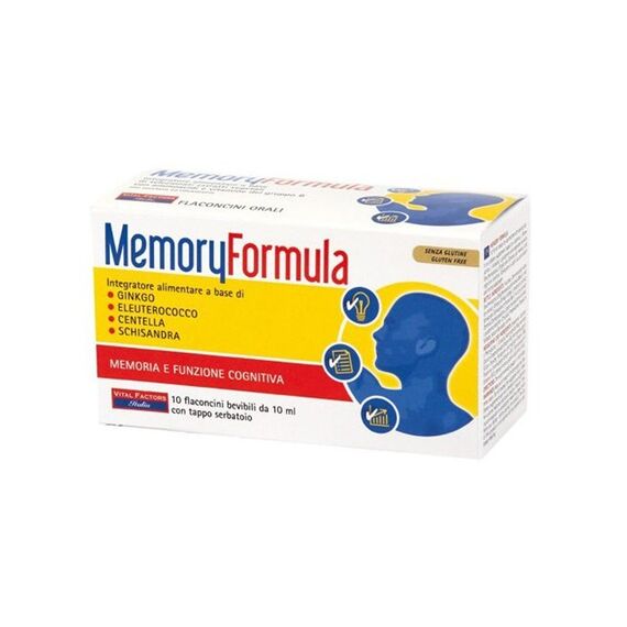 Memory Formula 10fl 10ml | Acquista Online su Farmaclick