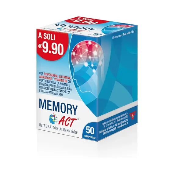 Memory Act 50 Compresse | Acquista Online su Farmaclick