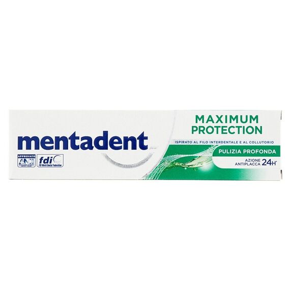 Mentadent Maximum Protection Pulizia Professionale 75 Ml | Acquista Online su Farmaclick