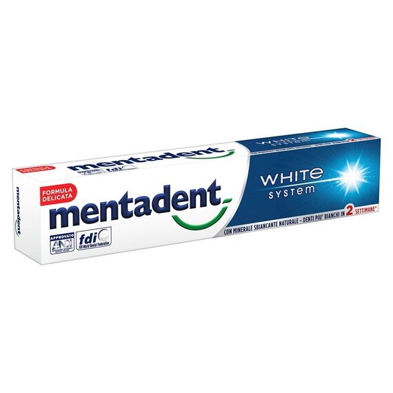 Mentadent White System 75ml | Acquista Online su Farmaclick