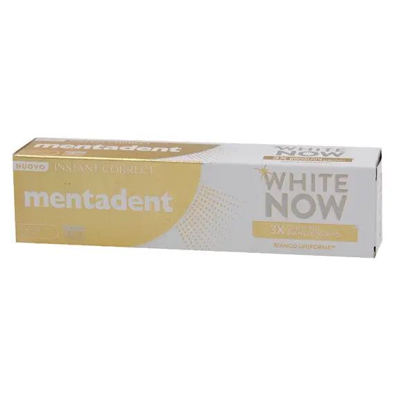 Mentadent White Now 3x Instant Correct 75 Ml | Acquista Online su Farmaclick
