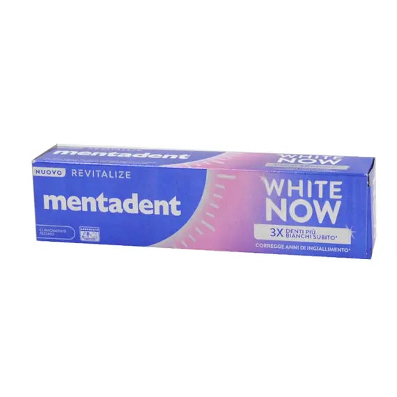 Mentadent White Now 3x Revitalize 75 Ml | Acquista Online su Farmaclick