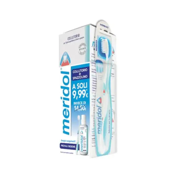 Meridol Collutorio 400 Ml + 1 Spazzolino Morbido | Acquista Online su Farmaclick