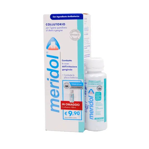 Meridol Collutorio Protezione Gengive 400ml + in Omaggio Collutorio Travel Size 100 Ml | Acquista Online su Farmaclick