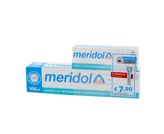 Meridol Dentifricio Protezione Gengive 100 Ml + In Omaggio Dentifricio Travel Size 20 Ml
