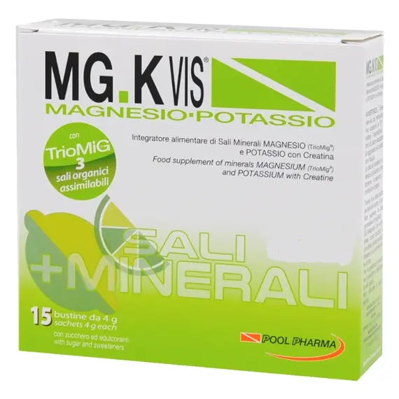 Mgk Vis Magnesio Potassio Lemonade 15 Bustine | Acquista Online su Farmaclick