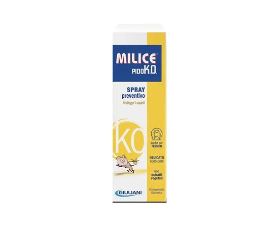 Milice Pido Ko Spray Protettivo Antipediculosi 100 Ml