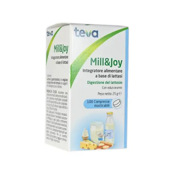 Mill&joy Teva 100 Compresse Masticabili | Acquista Online su Farmaclick