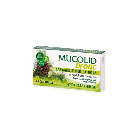 Mucolid Bronc 24 Caramelle | Acquista Online su Farmaclick