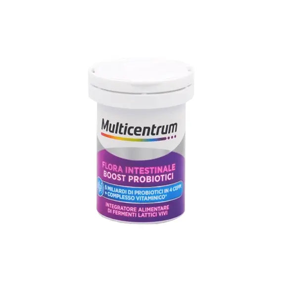 Multicentrum Integratore Alimentare per la Flora Intestinale Boost Probiotici 20 Capsule | Acquista Online su Farmaclick