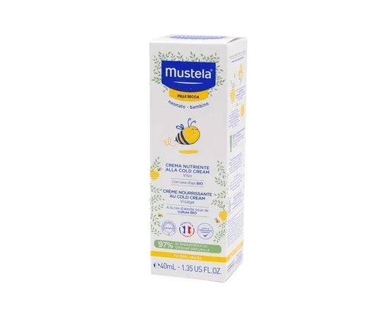 Mustela Crema Nutriente Viso Alla Cold Cream Pelle Secca 40 Ml