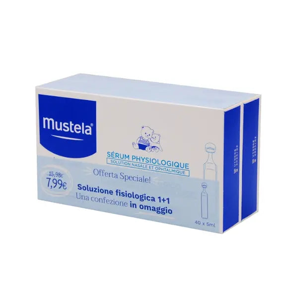Mustela Soluzione Fisiologica Bipack | Acquista Online su Farmaclick