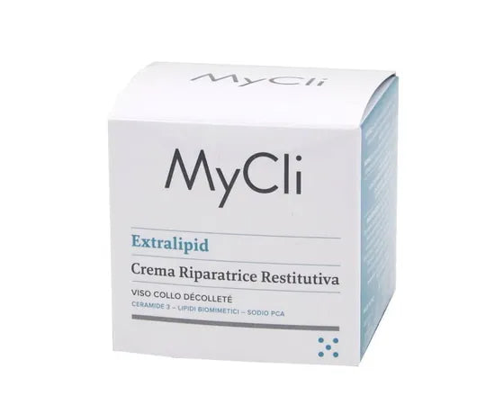 Mycli Extralipid Crema Riparatrice Restitutiva Viso Collo Decollete 50Ml