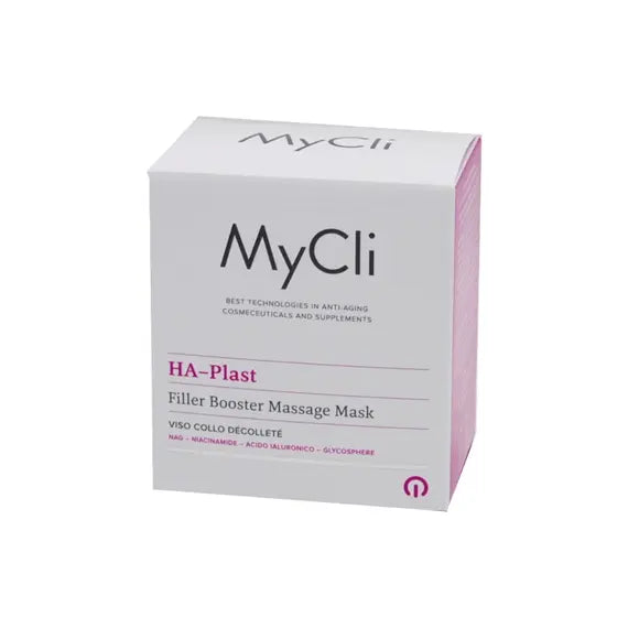 Mycli Ha Plast Filler Booster Massage Mask Viso Collo e Decollete 8 Bustine | Acquista Online su Farmaclick