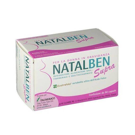 Natalben Supra 90 Capsule Molli | Acquista Online su Farmaclick