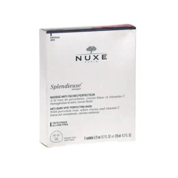 Nuxe Splendieuse Maschera Anti-macchia in Tessuto 6 Bustine | Acquista Online su Farmaclick
