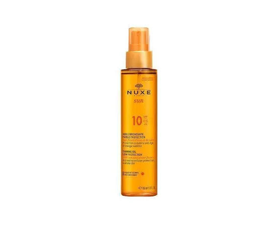 Nuxe Sun Olio Abbronzante Viso E Corpo Spf10 150 Ml