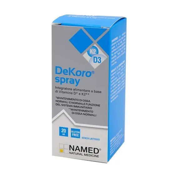 Named Dekoro Spray Integratore Alimentare Vitamine D e K 20 Ml | Acquista Online su Farmaclick