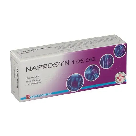 Naprosyn 10 % Naprossene Gel 50 Gr | Acquista Online su Farmaclick