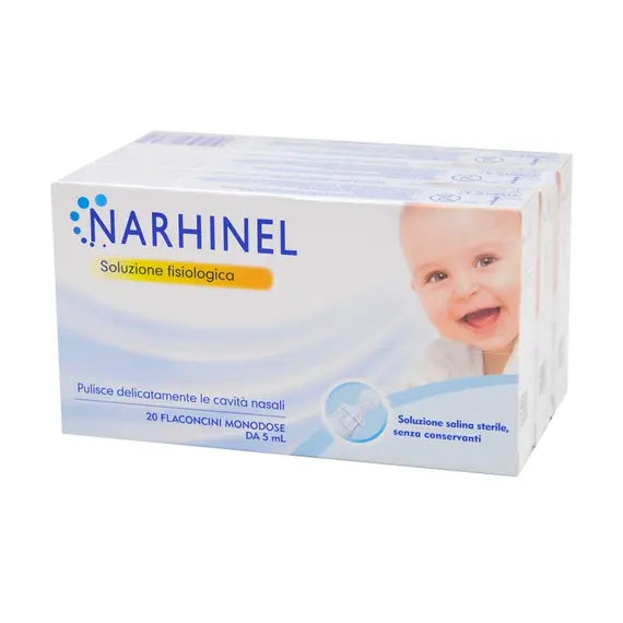 Narhinel Soluzione Fisiologica 3 Confezioni con 20 Flaconcini Haleon | Acquista Online su Farmaclick