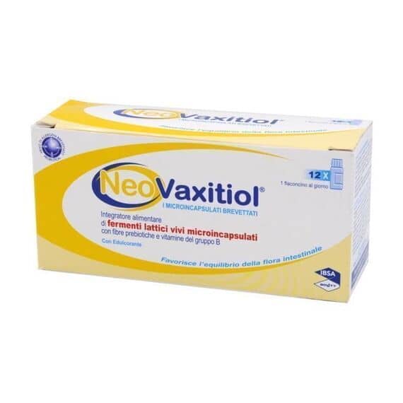 Neovaxitiol Integratore Alimentare di Fermenti Lattici Probiotici 12 Flaconi | Acquista Online su Farmaclick