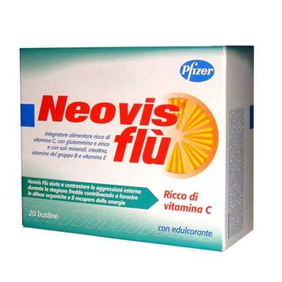 Neovis Flu Integratore Difese Immunitarie 20 Bustine | Acquista Online su Farmaclick