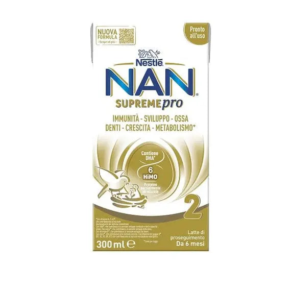 Nestlã¨ Nan Supreme Pro 2 Latte di Proseguimento Liquido 300 Ml | Acquista Online su Farmaclick
