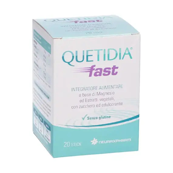 Neuraxpharm Quetidia Fast 20 Stick | Acquista Online su Farmaclick