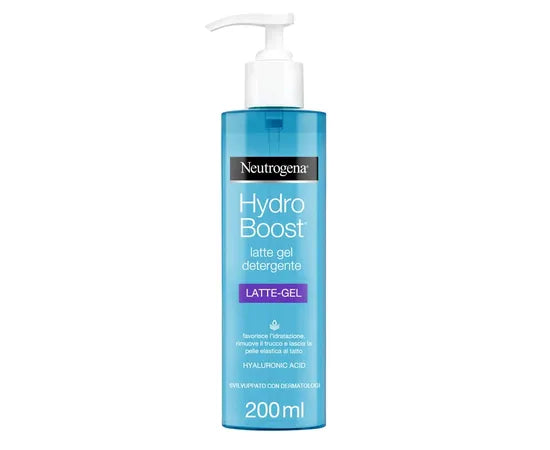 Neutrogena Hydro Boost Latte Gel Detergente 200 Ml