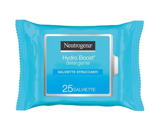Neutrogena Hydro Boost Salviettine Detergenti Struccanti  E Idratanti 25 Pz