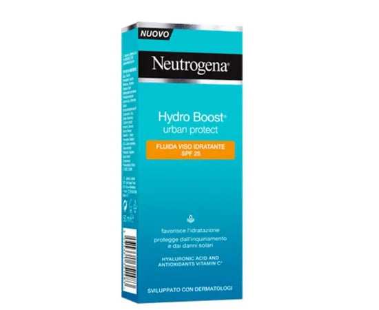 Neutrogena Hydro Boost Urban Protect Feuchtigkeitsspendende Gesichtsfluid LSF 25 50 ml
