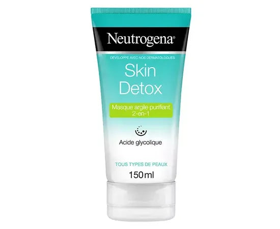Neutrogena Skin Detox Maschera All'Argilla Purificante 2 In 1 150 Ml