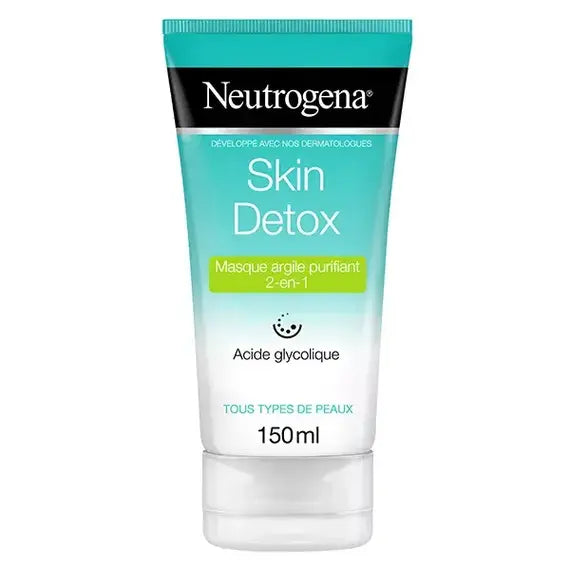 Neutrogena Skin Detox Maschera All'argilla Purificante 2 in 1 150 Ml | Acquista Online su Farmaclick