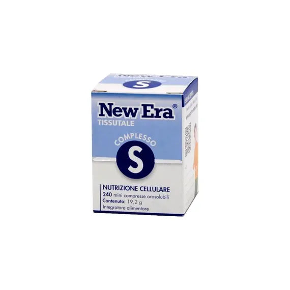 New Era Tissutale Complesso S Sali di Schussler Integratore Alimentare per Disturbi Digestivi e Nausea 240 Granuli Orosolubili | Acquista Online su Farmaclick