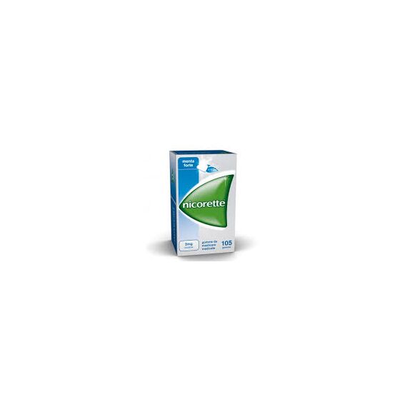 Nicorette 105 Gomme Masticabili 2 Mg Gusto Menta Forte | Acquista Online su Farmaclick