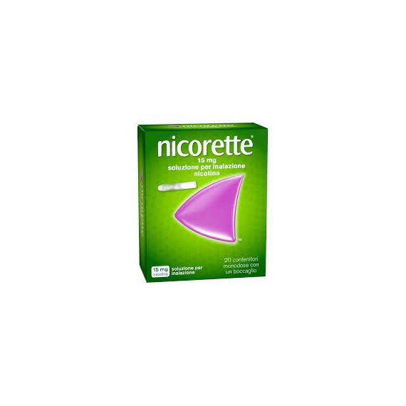 Nicorette Soluzione Inalante 20 Flaconcini Monodose 15 Mg | Acquista Online su Farmaclick