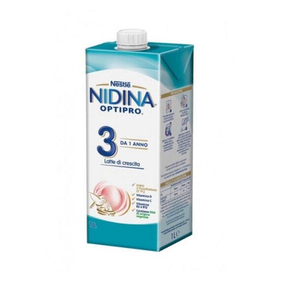 Nidina Optipro 3 Liquido Latte 1 Litro | Acquista Online su Farmaclick