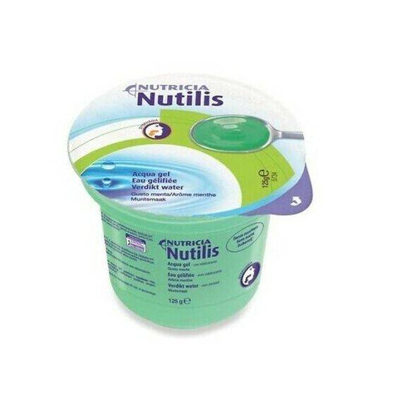 Nutilis Aqua Gel Bevanda Al Gusto Menta 12x125g | Acquista Online su Farmaclick