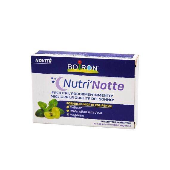 Boiron Nutri Notte Integratore Alimentare per il Sonno 30 Capsule | Acquista Online su Farmaclick
