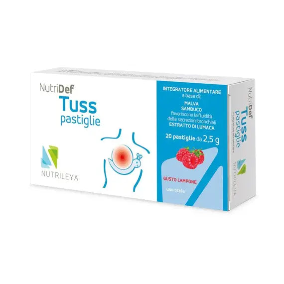Nutrileya Nutridef Tuss 20 Pastiglie Lampone | Acquista Online su Farmaclick
