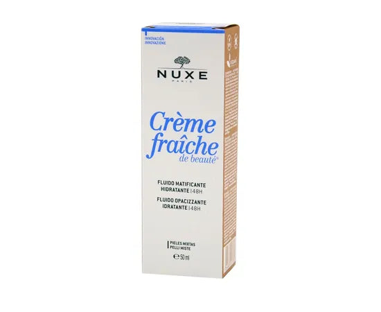 Nuxe Creme Fraiche De Beaute Fluido Opacizzante Idratante Pelli Miste 50 Ml