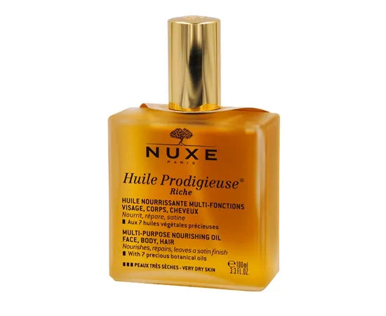 Nuxe Huile Prodigieuse Riche Olio Secco Nutriente Multifunzione 100 Ml