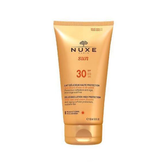 Nuxe Sun Latte Delizioso Alta Protezione Spf30 150 Ml | Acquista Online su Farmaclick
