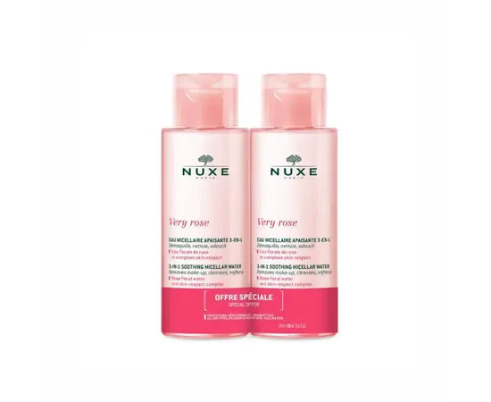 Nuxe Very Rose Beruhigendes Mizellenwasser 2 x 400 ml